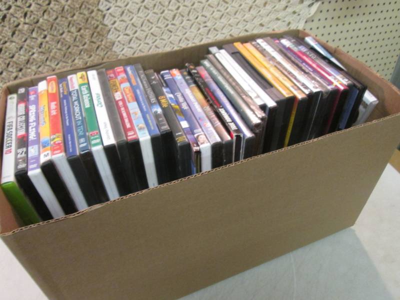 Box Full of DVDs  C-3...