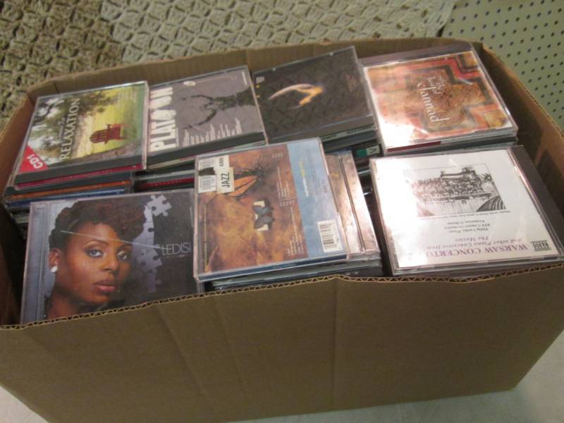Box Full of CDs  C-3...