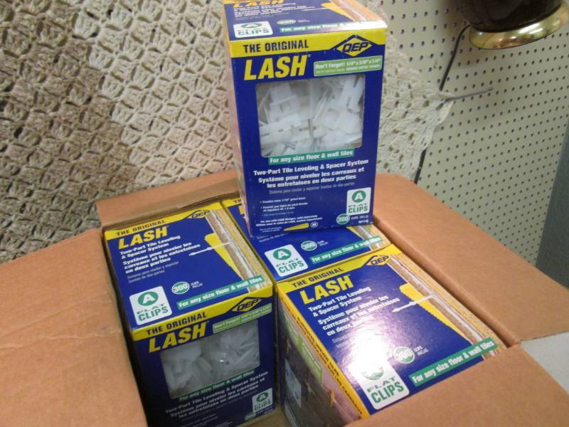Case of 4 Boxes of QEP Lash Flat Fl...