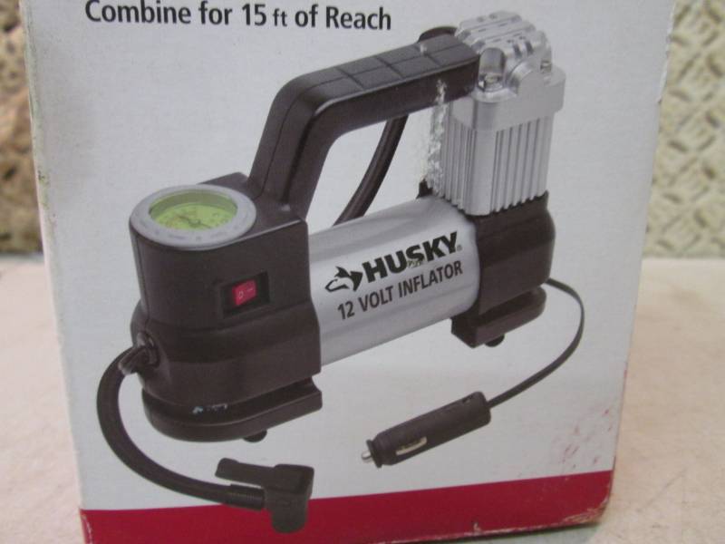 Husky 12 Volt Inflator Open Box  F-...