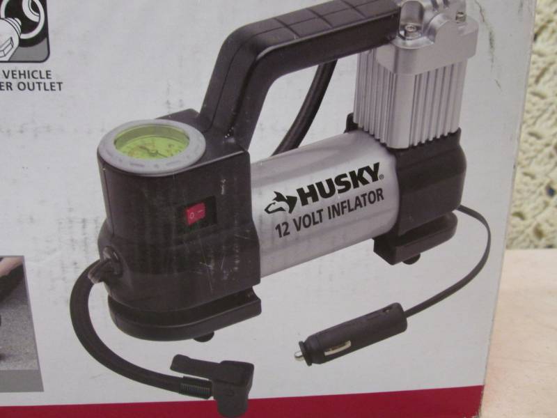 Husky 12 Volt Inflator Open Box  F-...