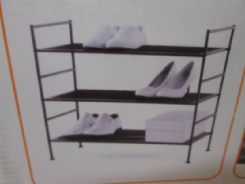 Neat Freak Stackable 3 Tier Mesh Ra...