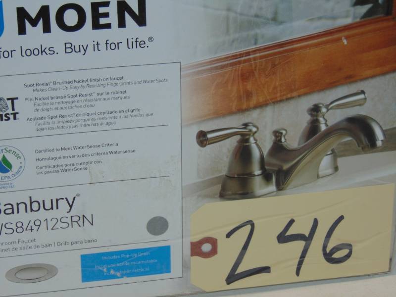 Banbury Bathroom Faucet  Brushed Nickel