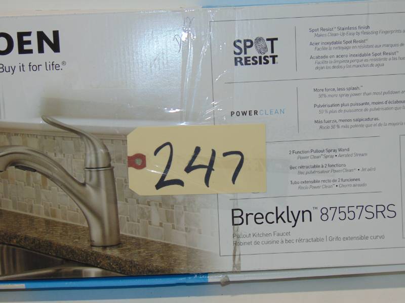 Brecklyn Pull-Out Sprayer Kitchen Faucet Stainless