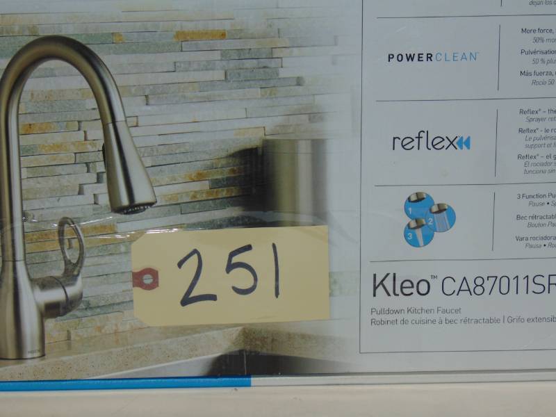 Kleo Pull-Down Sprayer Kitchen Faucet Resist Stainles