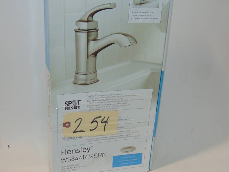 Hensley  Bathroom Faucet Brushed Nickel