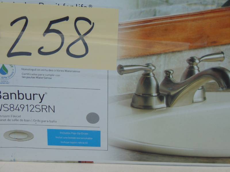 Banbury Bathroom Faucet  Brushed Nickel