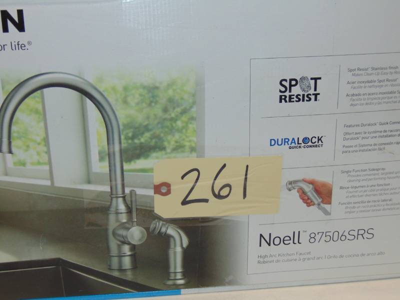 Noell Pull-Down Sprayer Kitchen Faucet Spot Resist Stainless