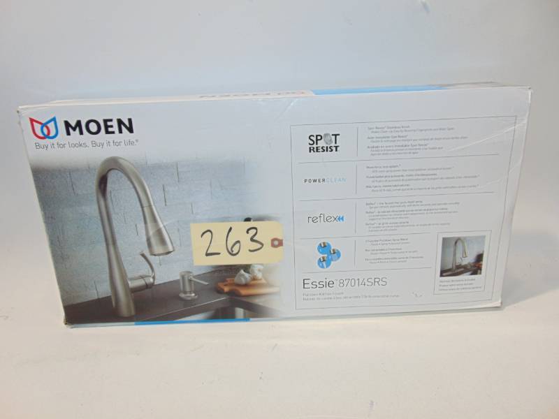 Essie  Pull-down Sprayer Kitchen Faucet Stainless