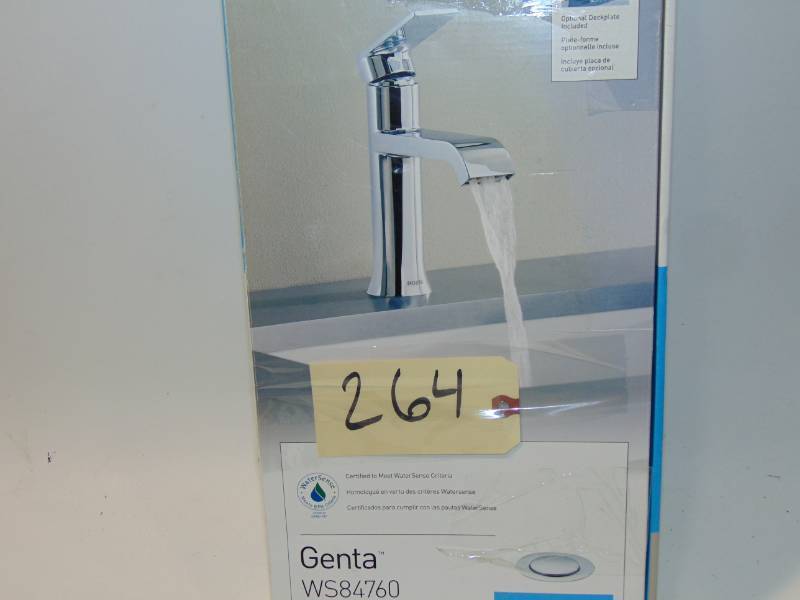Genta Bathroom Faucet Chrome