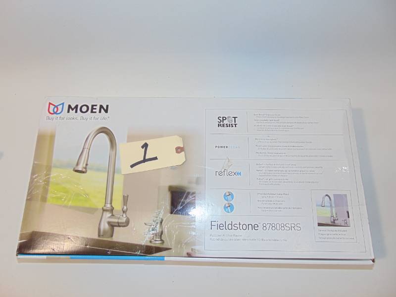 Fieldstone Pull-Down Sprayer Kitchen Faucet