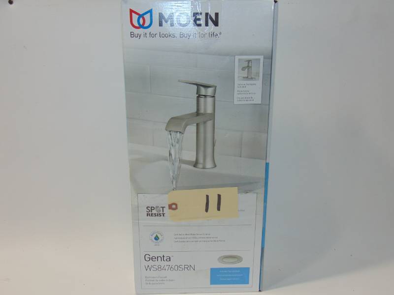 Genta Bathroom Faucet Brushed Nickel