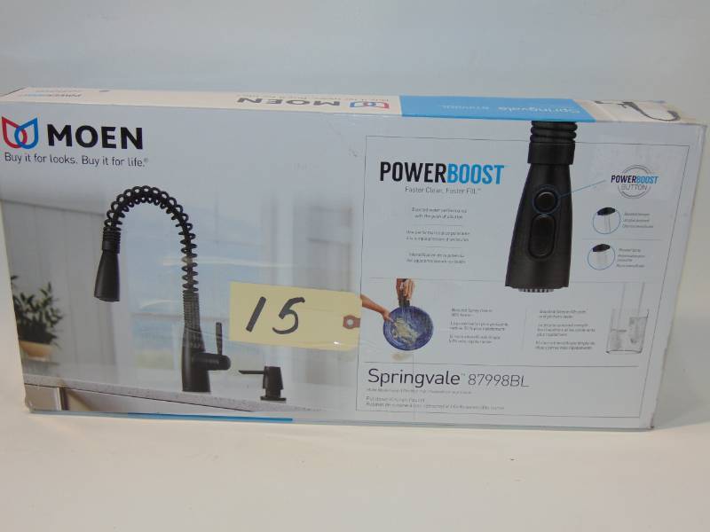 Springvale  Pull-Down Sprayer Kitchen Faucet Black