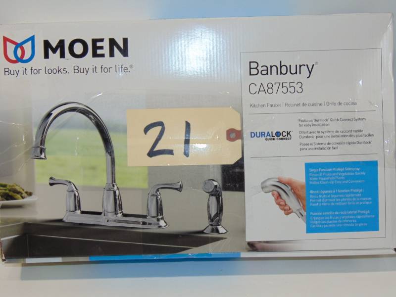 Banbury  Kitchen Faucet   Sprayer in Chrome