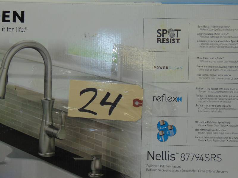 Nellis Pull-Down Sprayer Kitchen Faucet Stainless