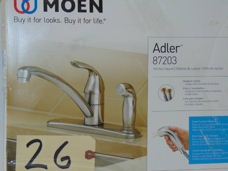 Adler Kitchen Faucet  Chrome
