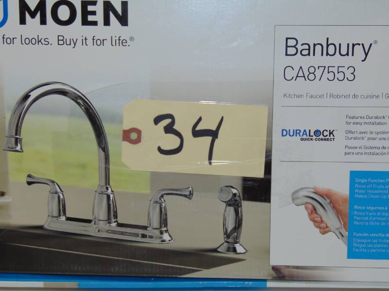 Banbury  Kitchen Faucet Chrome