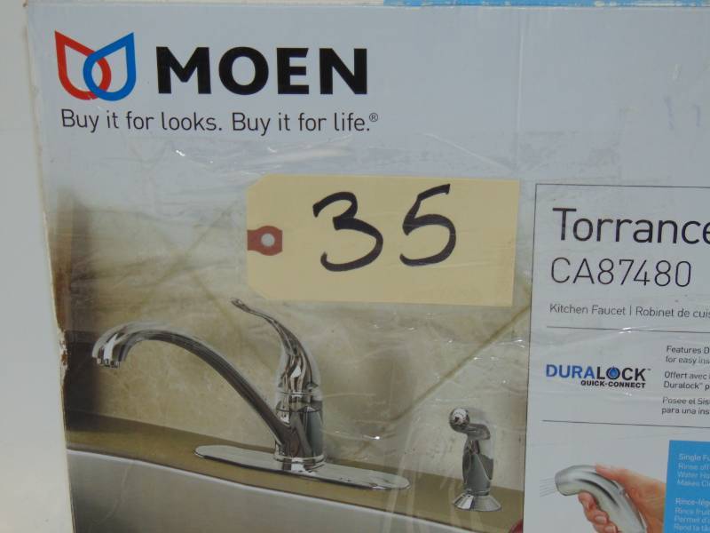Torrance Kitchen Faucet Chrome We Sell Your Stuff Inc Auction