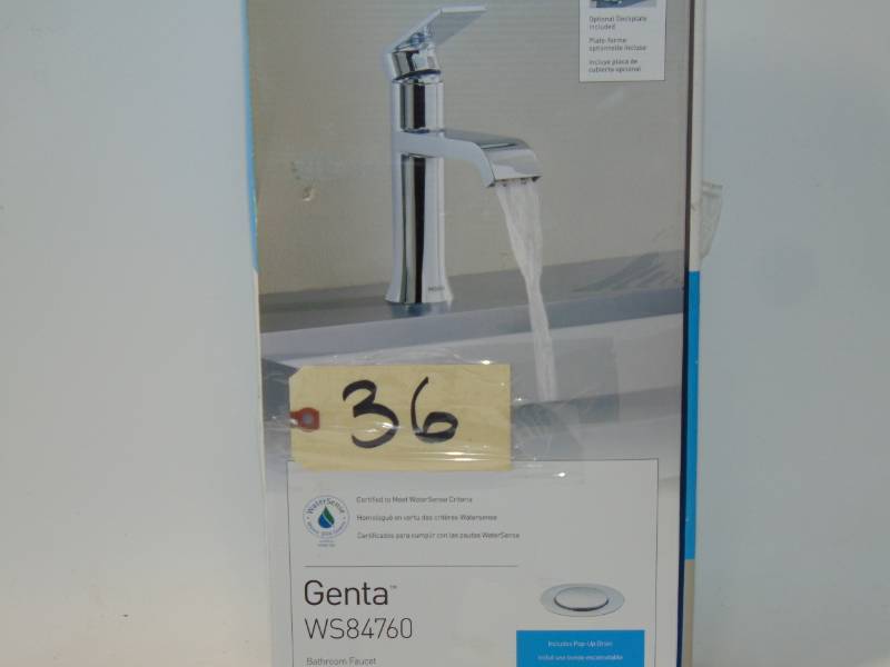 Genta Bathroom Faucet Chrome