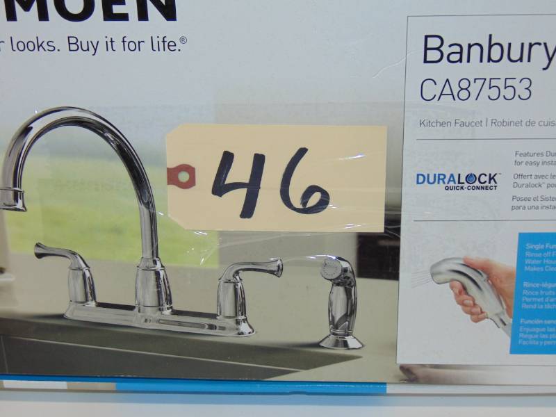 Banbury  Kitchen Faucet Chrome