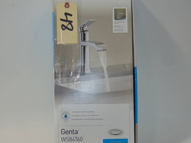 Genta Bathroom Faucet Chrome