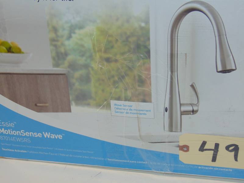 Essie Touchless Pull-down Sprayer Kitchen Faucet Stainless