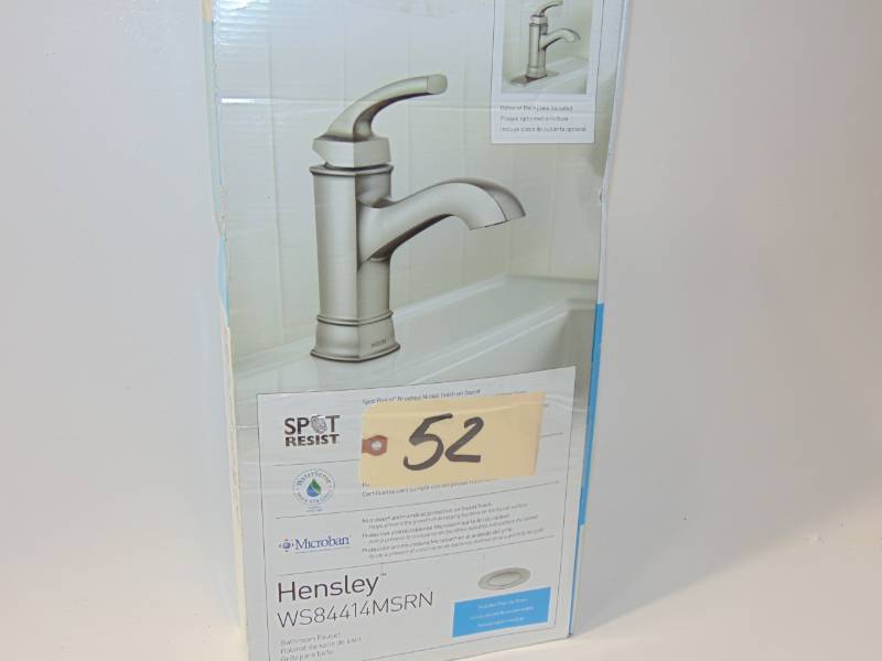 Hensley Bathroom Faucet   Brushed Nickel