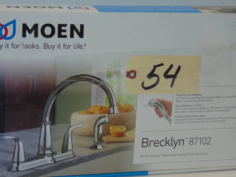 Brecklyn Kitchen Faucet Chrome