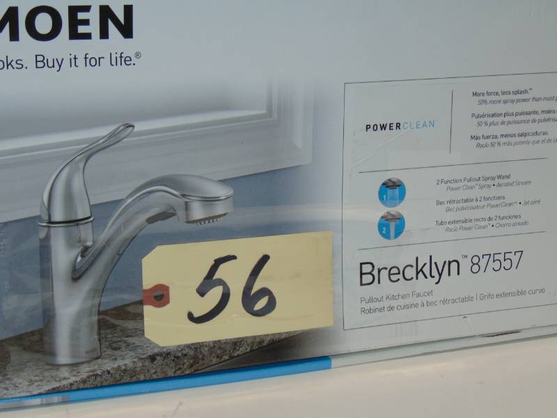 Brecklyn Pull-Out Sprayer Kitchen Faucet Chrome
