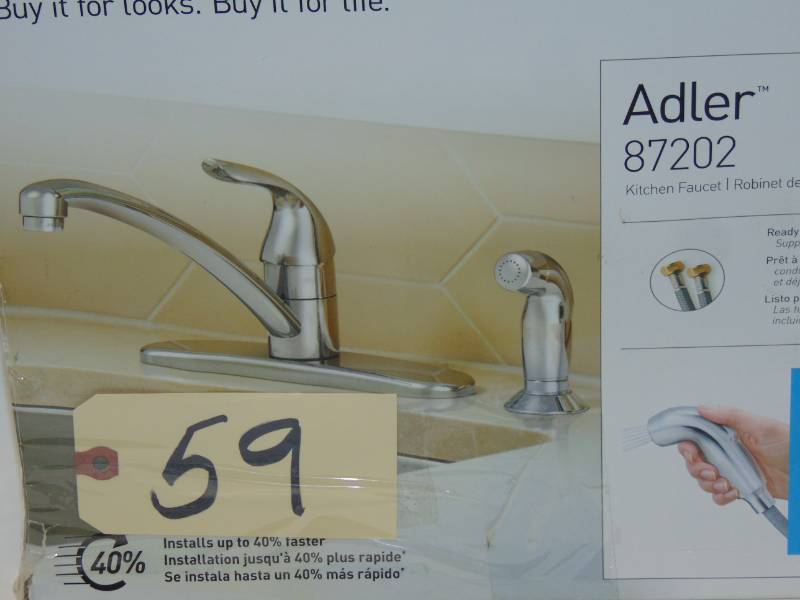 Adler Kitchen Faucet  Chrome