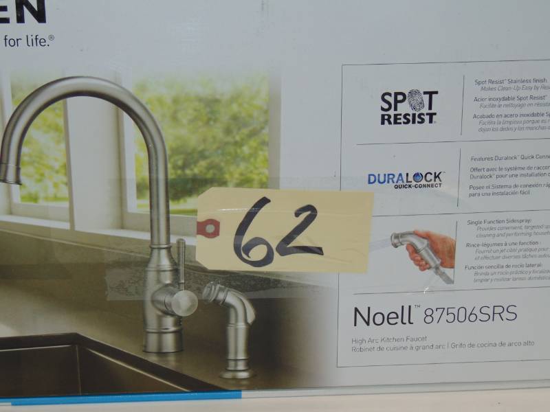 Noell Kitchen Faucet Stainless