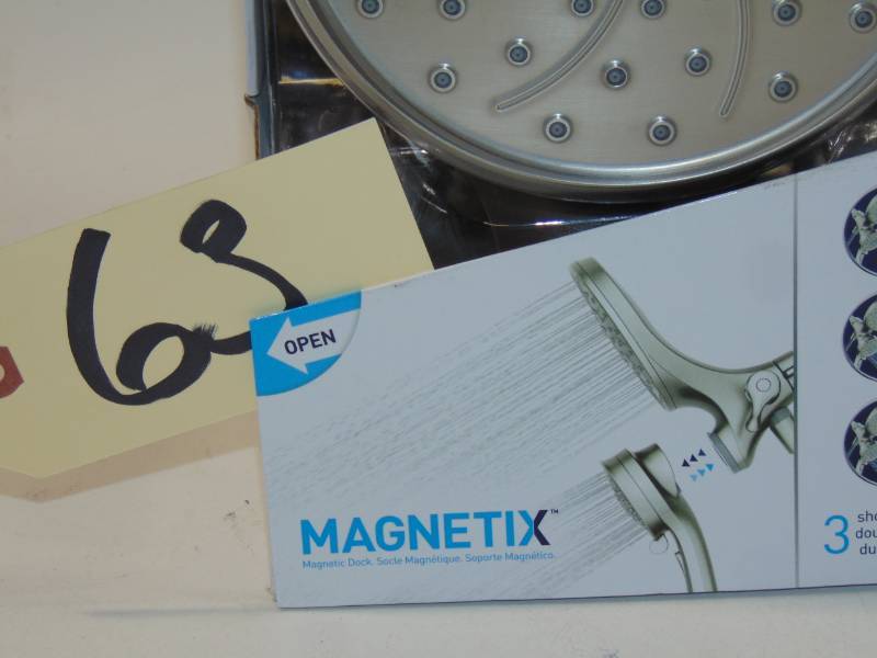 Attract  Hand Shower Showerhead Magnetix Brushed Nickel