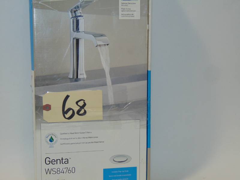 Genta Bathroom Faucet Chrome