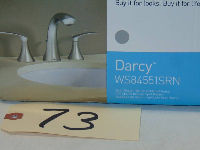 Darcy  WidespreadBathroom Faucet Brushed Nickel