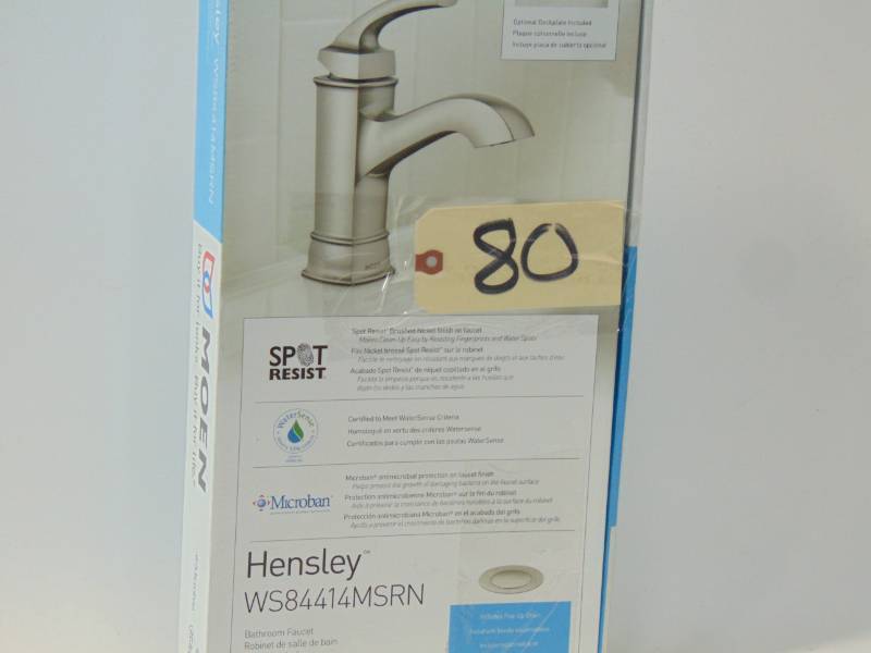 Hensley  Bathroom Faucet Brushed Nickel