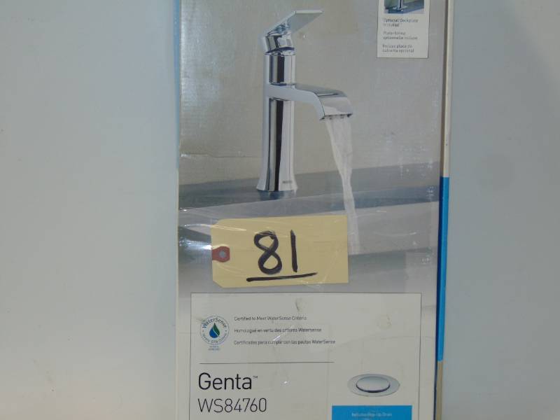 Genta Bathroom Faucet Chrome