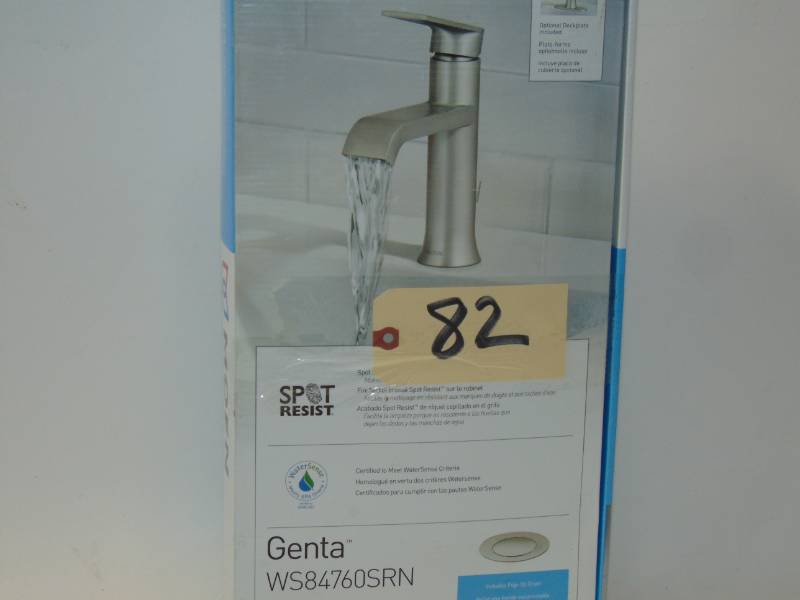 Genta  Bathroom Faucet Brushed Nickel
