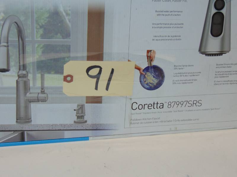 Coretta Pull-Down Sprayer Kitchen Faucet Stainless