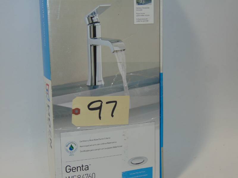 Genta Bathroom Faucet Chrome