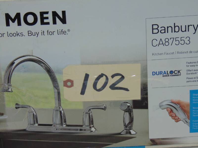 Banbury  Kitchen Faucet   Sprayer in Chrome