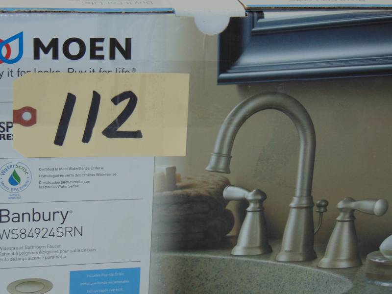 Banbury Widespread  Faucet Resist Brushed Nickel