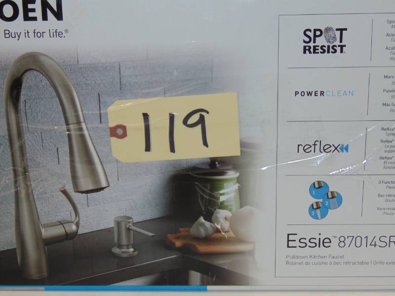 Essie Pull-down Sprayer Kitchen Faucet Stainless