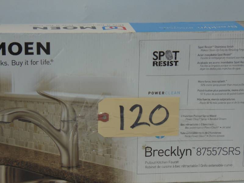 Brecklyn Pull-Out Sprayer Kitchen Faucet Stainless