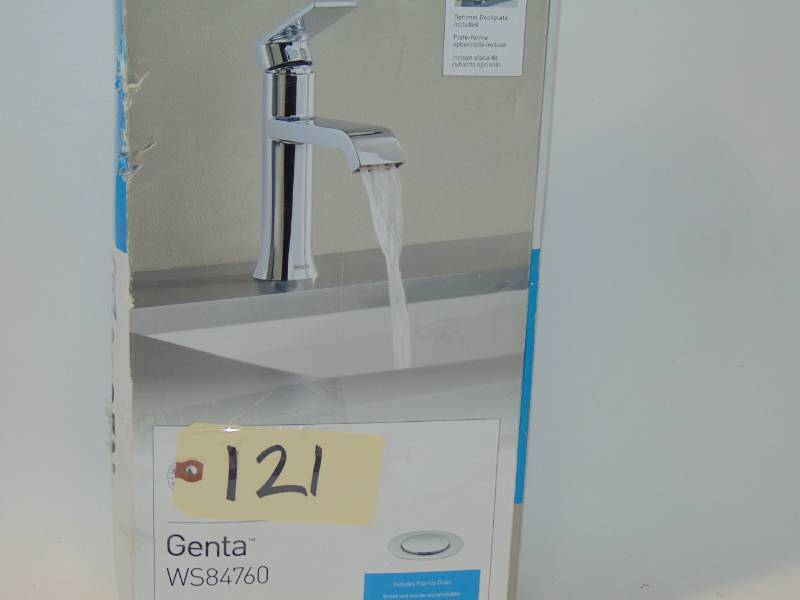 Genta Bathroom Faucet Chrome