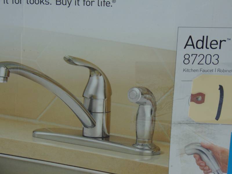 Adler Kitchen Faucet  Chrome
