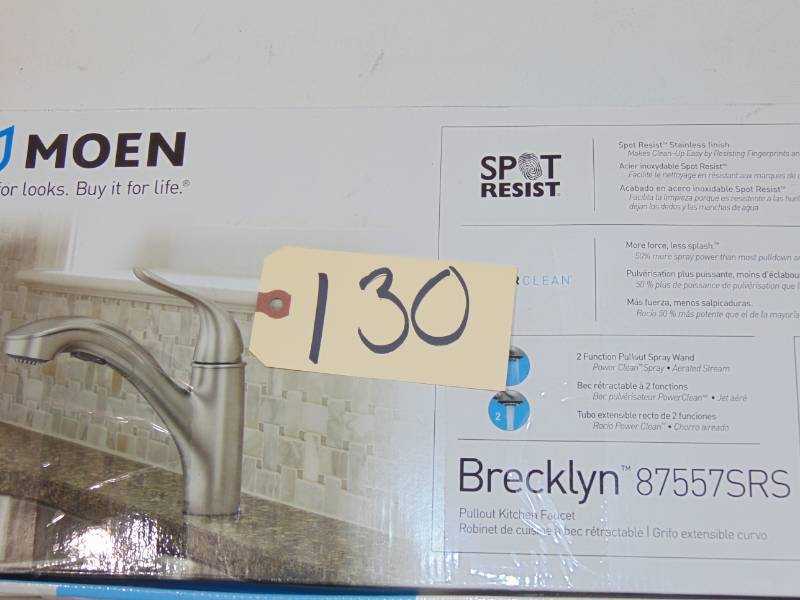 Brecklyn Pull-Out Sprayer Kitchen Faucet Stainless