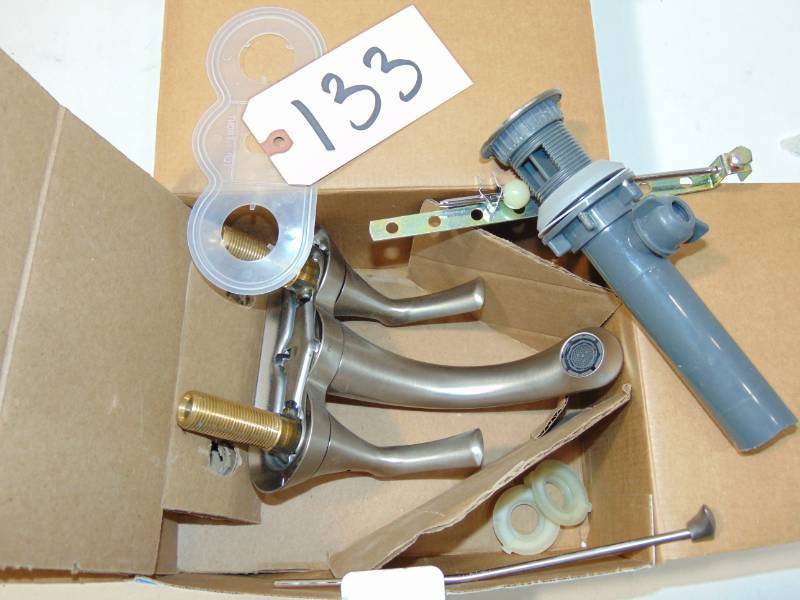 Darcy 4 Bathroom Faucet Brushed Nickel
