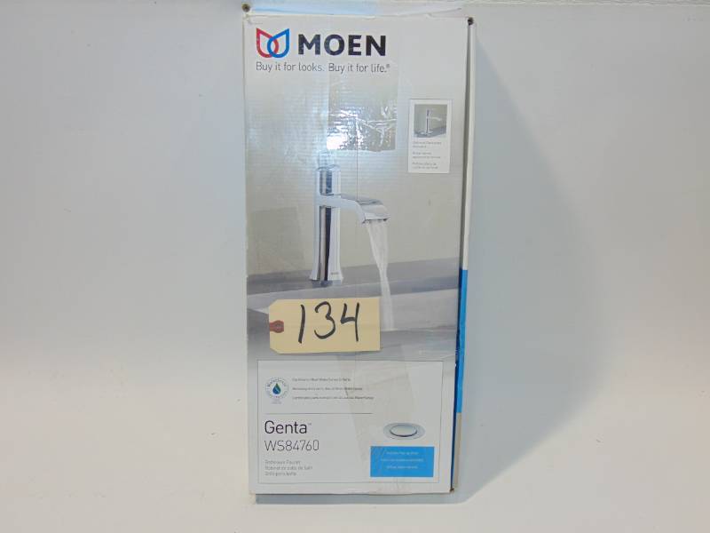 Genta Bathroom Faucet Chrome