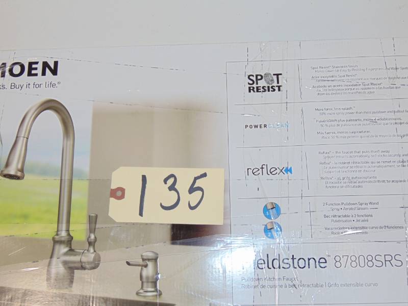 Fieldstone Pull-Down Sprayer Kitchen Faucet