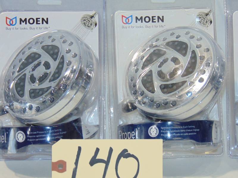 4 Propel 5-Spray Showerhead in Chrome